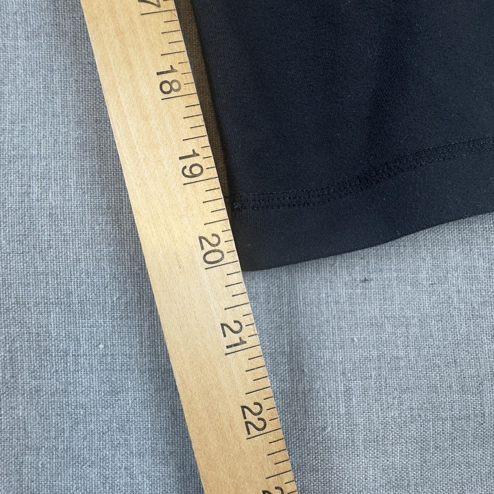 Lululemon Pants Womens 4 Black Gray Crop Wide Leg Yoga Capri Athletic Stretch - Picture 9 of 11